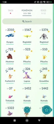 Shiny Farfetch'd, Heatmor +2 Shiny+ 2 Pikachu MLB Busan Background 125k Mini PTC - Photo 1/3