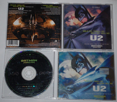 U2-Hold Me Thrill Me Kiss Me Kill Me CD Single-2 Different Import and US