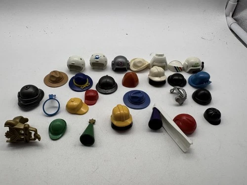Playmobil Figure Miscellaneous Hats Vintage Lot Hats