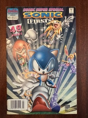 Sonic Super Special Sonic Firsts Issue #3 Archie Comics 1997