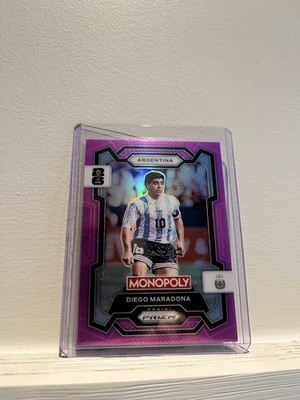 Diego Maradona #3 Panini Monopoly Prizm FIFA World Cup 2026 - Pink Prizm #/199