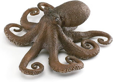 Realistic Ocean Octopus Model, Simulated Sea Octopus Animals Figurine Collection