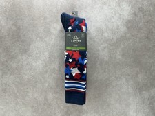 Alpine Design Men's Snowsport Socks, Calf Cut LG 8-12 2-pk New