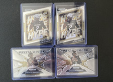 Shedeur Sanders RC 2025 Prizm Draft Picks 4 Card Lot Hype /Prizm Break Colorado