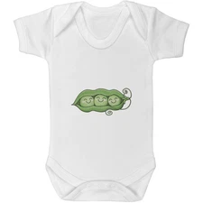 'Peas In A Pod' Baby Grows / Bodysuits (GR029965)