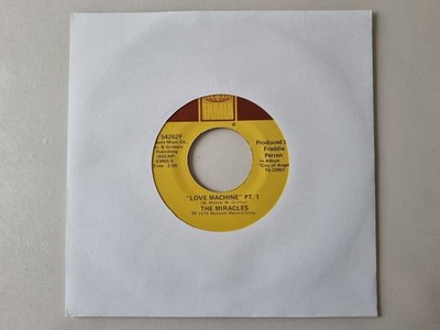 The Miracles - Love Machine 7'' Vinyl US