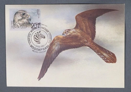 MayfairStamps Russia FDC 1990 Bird of Prey First Day Cover aaw_70881