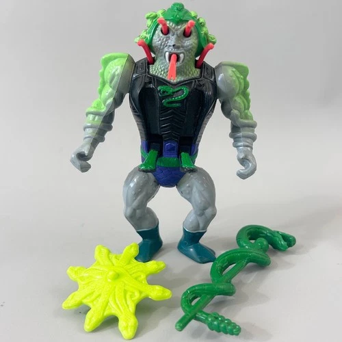 Snake Face vintage MOTU figure *complete & working*  (1987) Heman (Malaysia)