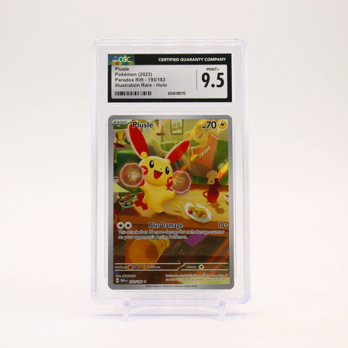 Plusle graded CGC 9.5 for sale on eBay