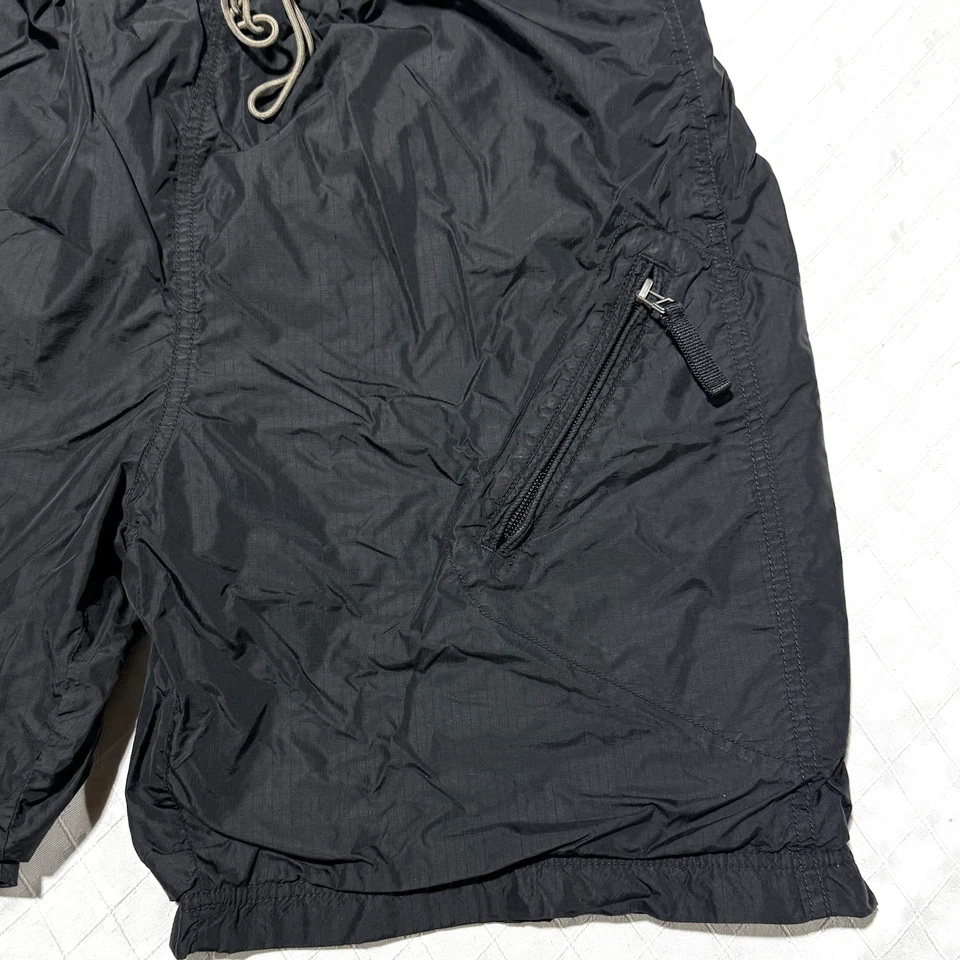 Pantalones Cortos De Colección Polo Sport Ralph Lauren Nylon Talla Mediana Negros Años 90 Foto 2 de 4