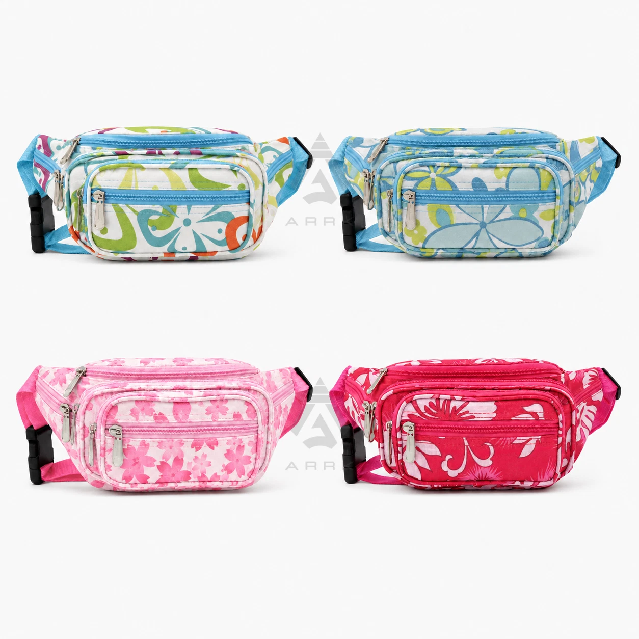 Colourful floral bum bag additional view