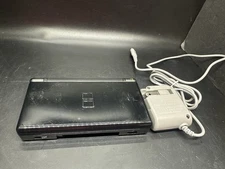 Nintendo DS Lite (Black) USG-001 Handheld Console w/ Charger No Stylus