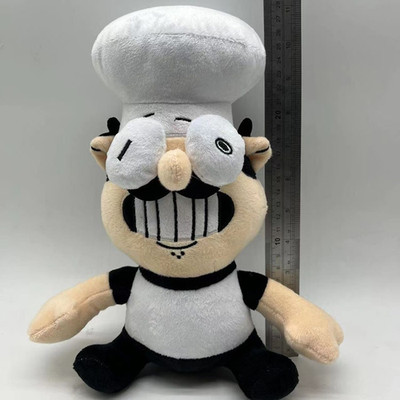 Pizza Tower Peppino Spaghetti Plush Pepperman Pizzaface Toy for Game Fans