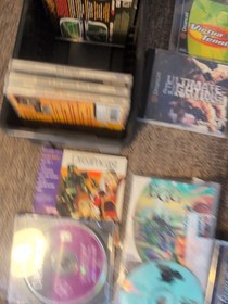 SEGA Dreamcast Bundle Lot Of 2 Consoles,Black,White,Mem Cards,Controllers Games