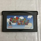GBA Super Mario Advance Nintendo Game Boy Advance Authentic Saves Adventure WORK