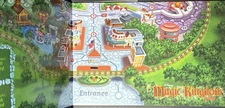 Disney Magic Kingdom Board Game Replacement Game Board Part