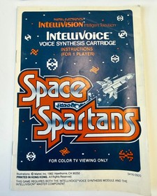 Intellivision Intellivoice Voice Synthesis Module w/ B-17 & Space Spartans Games