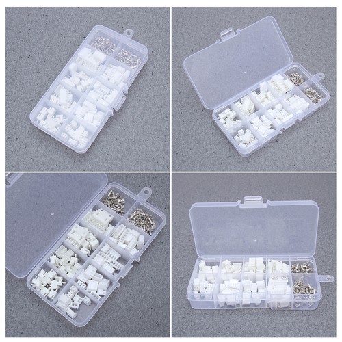 150 PCS JST- Type Terminal Connector Wire Connectors Female with and Header - 第 1/11 張圖片