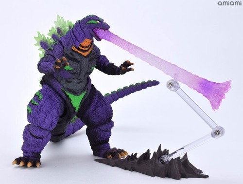 S.H.MonsterArts Godzilla feat.EVA-01 (Tamashii Web Shop Exclusive) Bandai Japan - Picture 20 of 20