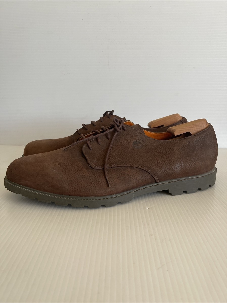 Timberland Mens Waterproof Derby - 96080 - Pebbled Brown 