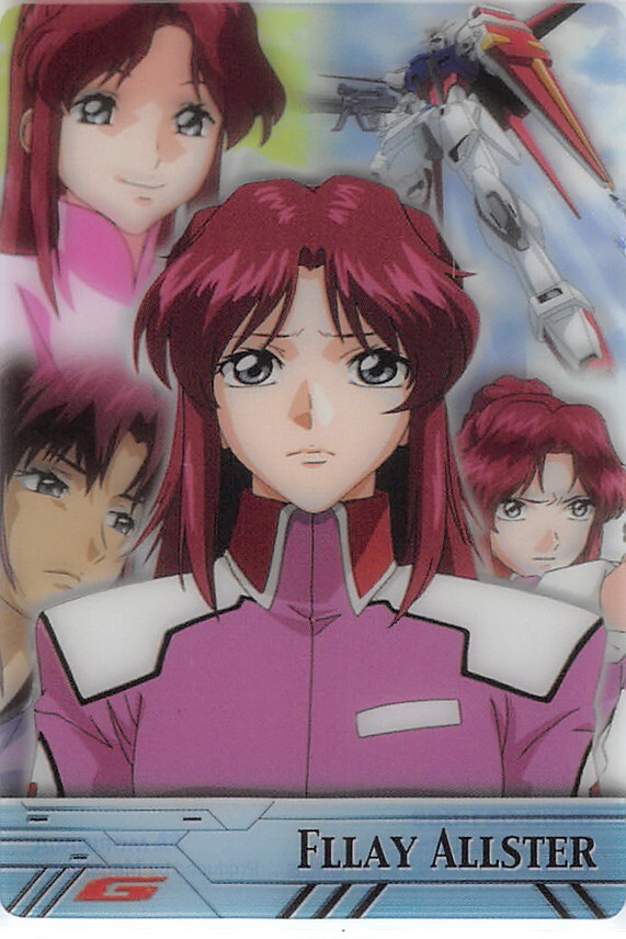Gundam Seed Trading Card Wafer Choco GH03-051-069 Flay Allster (Fllay)