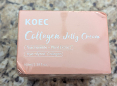 Koec Collagen Jelly Cream Hydrolyzed 3.38 fl oz exp: 12/2029