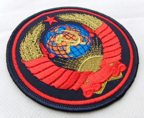 Sowjetunion UdSSR Emblem Wappen Patch gestickt zum Aufkleben Top Qual. 9,5 cm - Bild 5 von 6