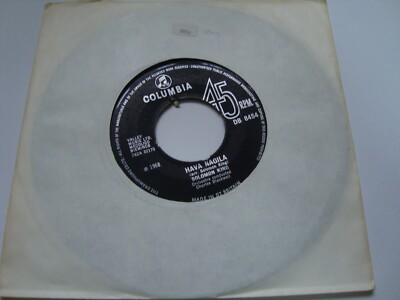 SOLOMON KING  HAVA NAGILA / SOMEWHERE IN THE CROWD   VINYL 7''   Columbia DB8454