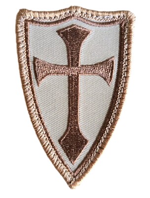 CRUSADER SHIELD CROSS NAVY DEVGRU DESERT ARMY MILITARY HOOK TACTICAL ...