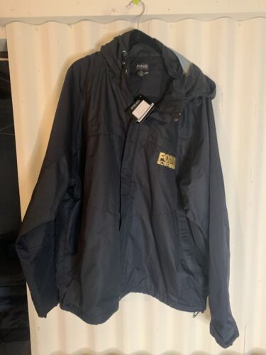 PING Collection Golf Windbreaker Jacket W Removable Hood Men's Size XL Fox Bus