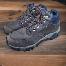 Merrell Moab Mens Size 9 Rover Mid Waterproof Hiking Boot Espresso Brown