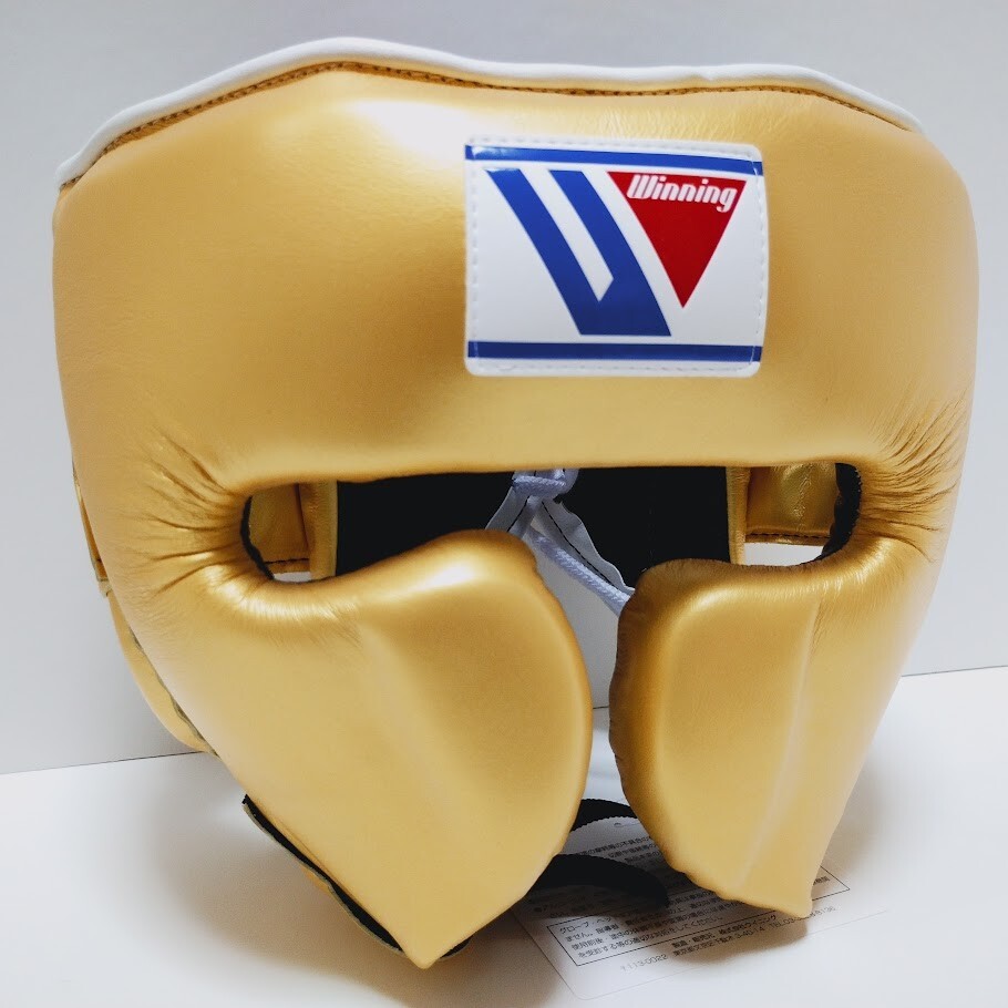 Winning ヘットギア Fg-2900 size L Winning Boxing Head Gear Lsize Gold CO-FG-2900 Face Guard Type