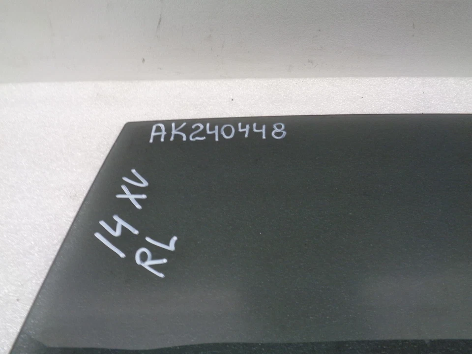 2013-2015 Subaru XV Crosstrek Rear Left Driver Door Window Glass OEM AK240448 - Image 2 of 4