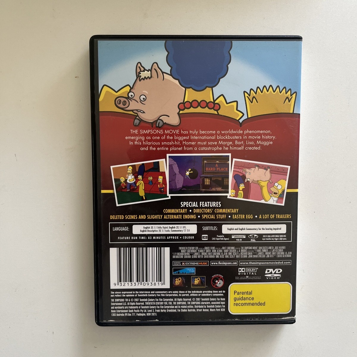 The Simpsons - The Movie (DVD, 2007) | eBay
