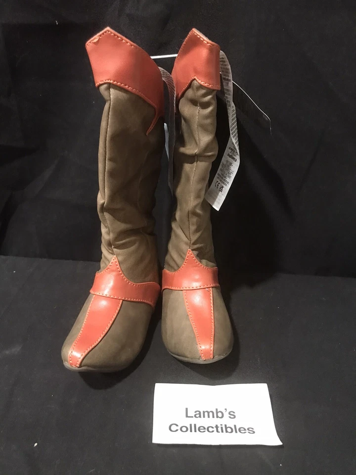 Disney Store Raya Último Dragón Disfraz Vestir Botas Niños Talla EE. UU. 7/8 UK 6-7 Foto 2 de 4