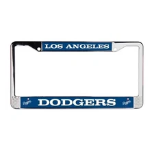 Los Angeles Dodgers MLB Chrome License Plate Frame Cover for Car-Truck-SUV