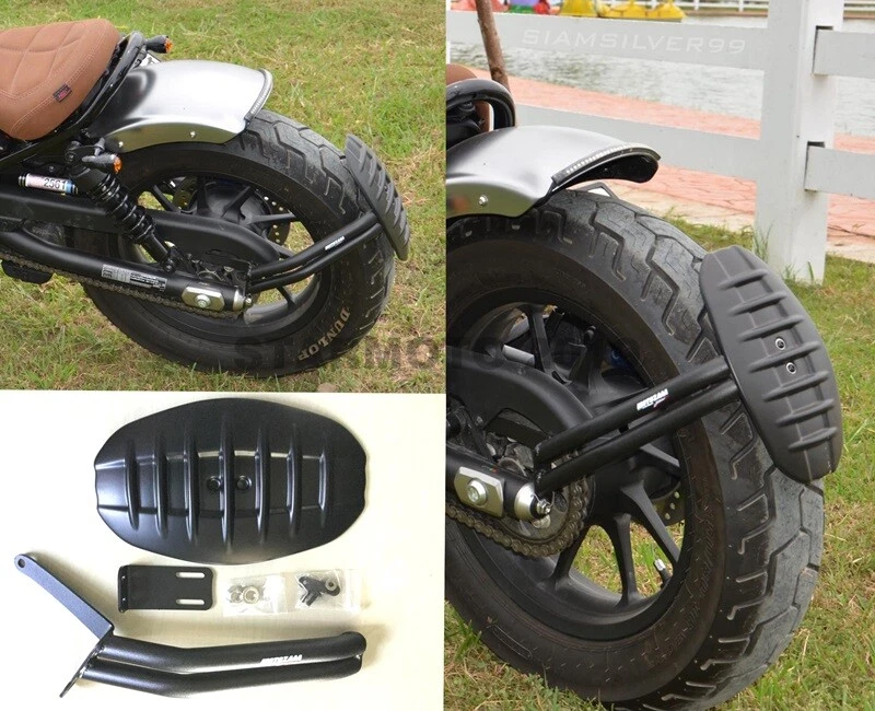 Guardabarros guardabarros trasero apto para honda rebel cmx 300 500 2017 - 2024 Foto 3 de 4
