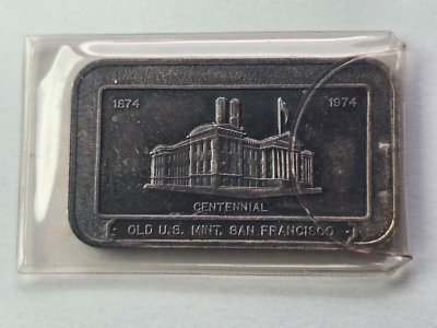 Rare 1974 Old US Mint San Francisco Pioneer Mint 1oz .999 Fine