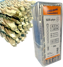 50 Projahn SDS-Plus Hammerbohrer 10mm 10x160 10 mm Beton Bohrer # 83101605