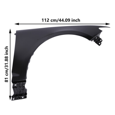 Front Passenger Right Side Fender For Lincoln MKZ 2017 2018 2019