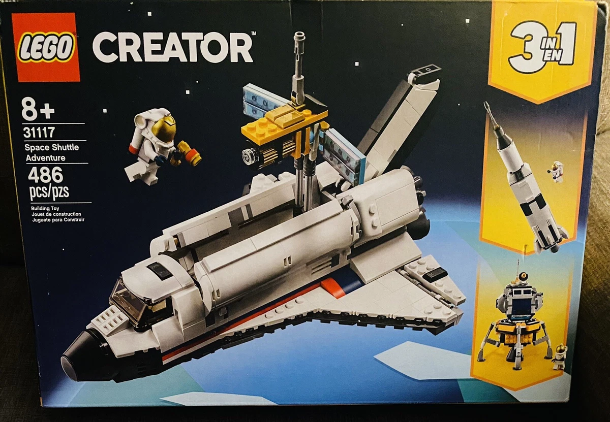 LEGO CREATOR Space Shuttle Adventure 31117 673419341158 eBay