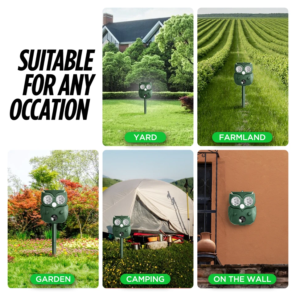 Guard Dog Ultrasonic Animal Repeller – Waterproof Pest Deterrent for Outdoor Use - Image 4 of 4