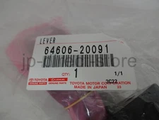Genuine Toyota JZA80 SUPRA LHD Back Door Lock Open Lever 64606-20091 OEM