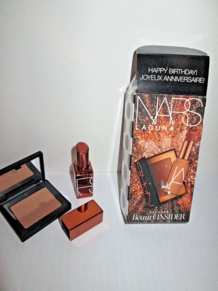 NARS Sephora Insider Mini Laguna Bronzer & Afterglow Lip Balm Set New Boxed - Image 2 of 2