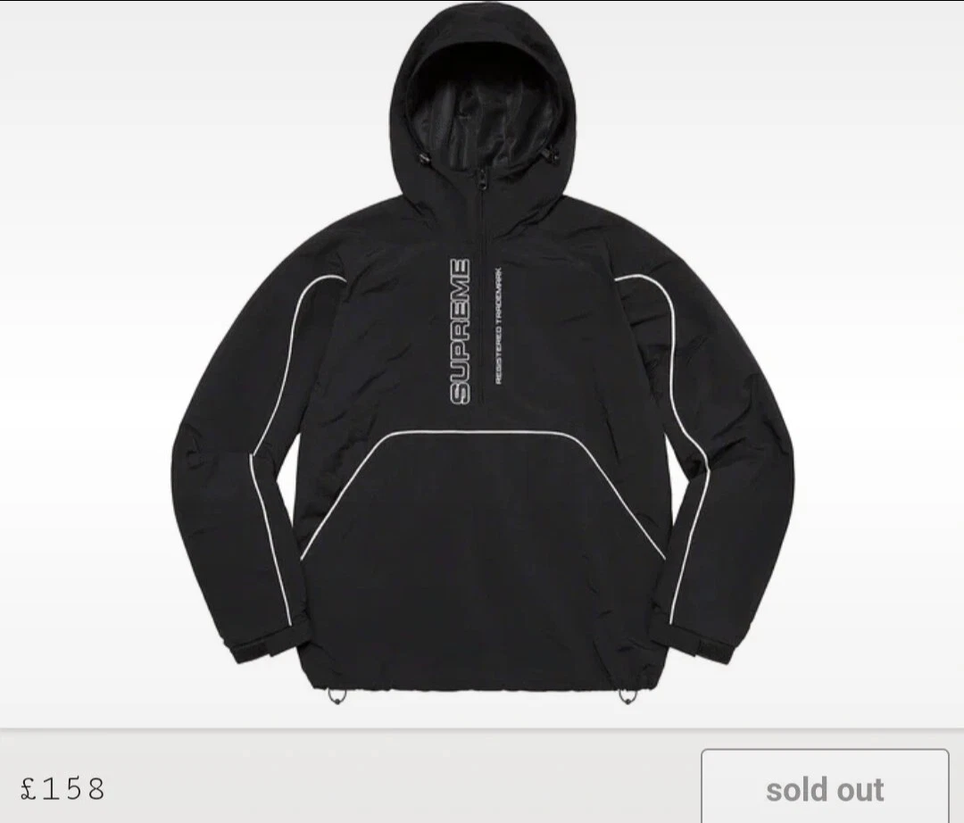 Veste d'hiver lambrissée Supreme FW22, taille L, épuisée en quelques heures ! 