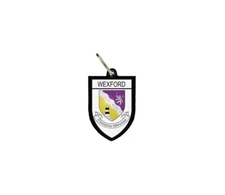 keychain key chain ring flag national souvenir shield wexford