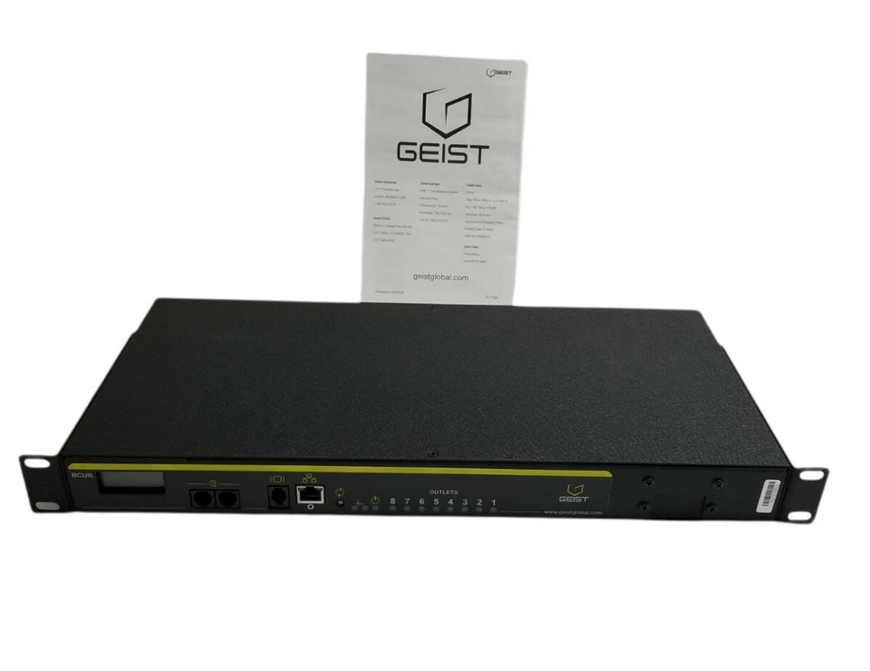 NEW VERTIV GEIST G1314Q Switched Level Monitoring 16A 230V 1U - Image 2 of 4