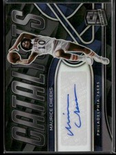 2021-22 Panini Spectra #CAS-MCH Maurice Cheeks Catalysts Signatures #/99
