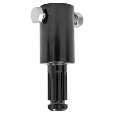 Earthquake 7/8" Smooth Shaft Input to 6-Spline Output Auger Bit Adapter