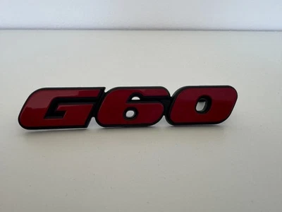 Schriftzug Golf GTI G60 Emblem NEU!! - Bild 1 von 2